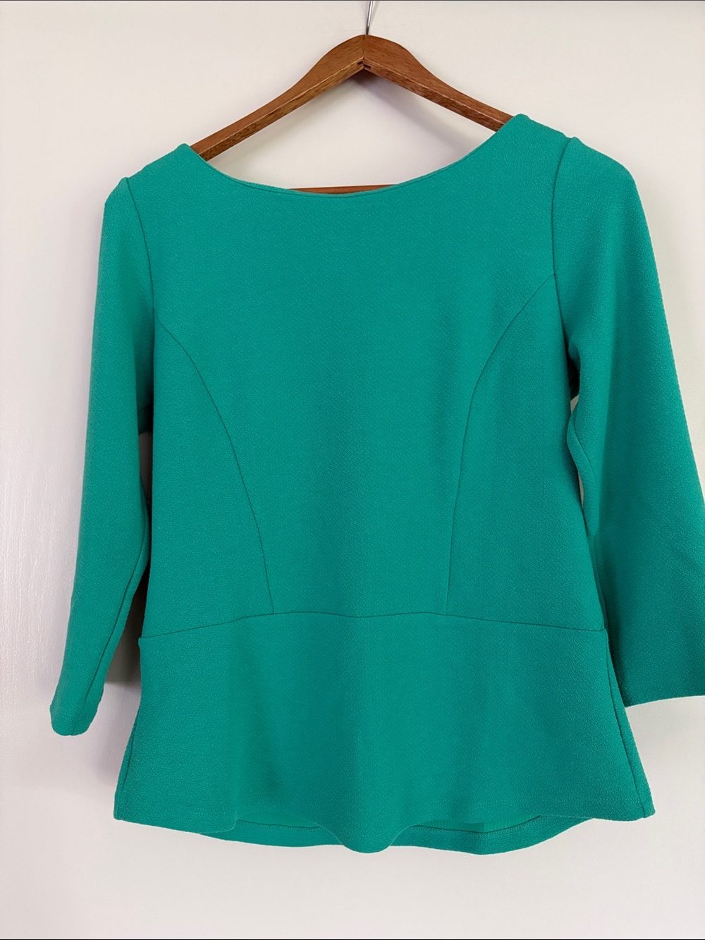 Ann Taylor Green Vintage Style Top